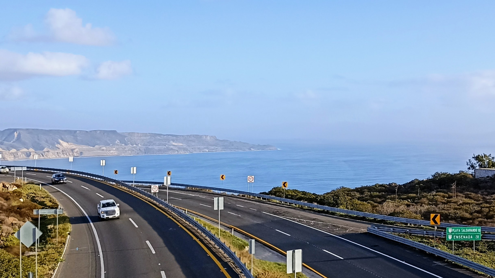 Scenic road Tijuana to Ensenada Transportation
