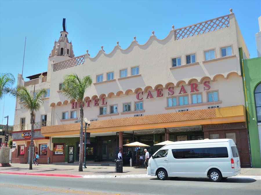 The historic Caesar's Restaurant in Tijuana